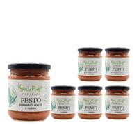 Pesto Di Pomodori Secchi E Tonno In Olio Extravergine D'oliva Confezione da 6 Pz