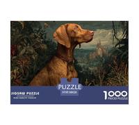 Pet 1000 Piece Jigsaw A Loyal Dog Puzzle, Universal Educational Toy for Kids & Adults, Cognitive Development Family Game 38x26cm/1000pcs