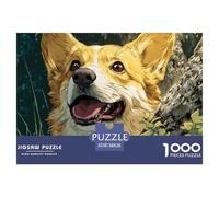 Pet 1000 Piece Jigsaw A Loyal Dog Puzzle, Universal Educational Toy for Kids & Adults, Cognitive Development Family Game 38x26cm/1000pcs