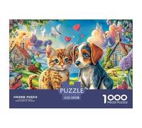 Pet AdventureHerculean Jigsaw Puzzles for Adults A 1000-Piece (Advanced) Epic of Impossible, Hard, And Difficult Challenging Puzzle Games - The Supreme Gift for Puzzle-Loving Adults And Kids Age 12 Y