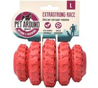 PET AROUND YOU Gioco Cane Extra Strong Race Rosso L