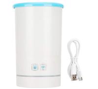 Pet Automatic Electric Foot Washer, USB Rechargeable Feet Cleaning Cup with Silicone Brush, Gentle Washer for Dogs and Cats, Portable Design for Easy Cleaning