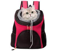 Pet Backpack Carrier For Cats | Breathable Pet Backpack With Safety Belt |