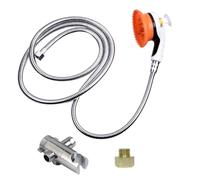 Pet Bath Sprayer - Rubber Handheld Shower Head With Flexible Hose, Gentle H