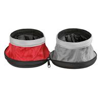 Doppia ciotola da viaggio richiudibile per animali