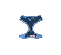 Pet Brands Cath Kidston - Pettorina per cani extra large, senza tirare regolabile, con stampa floreale, traspirante, taglia XL, blu