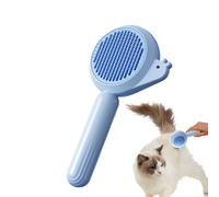 Pet Brush, Hair Remover, 7.09x3.94in Grooming Tool, Lightweight Design, Massage Function for Cats, Kittens, Dirt Removal, Daily Care, Home Use, Comfortable Grip, Shedding Control