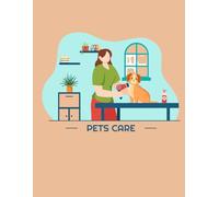 Pet Care Planner | Organize and Track the Care of Your Pet: Cute Dog at the Groomer
