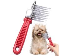 Pet Care Rake - Cane Demating Com Com | Liscia Ergonomico Gatto Demating Strumento per Interni Esterni Sospensione HUNK HUNK UFFICIO PER LE IMMAGINI E Pace