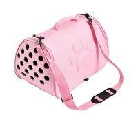 Pet Carrying Bag, Soft Cat Carrier, Puppy Outgoing Pouch with Airflow Panels, Shoulder Strap Cloth Pet Holder with Reinforced Stitching, Small Animal Travel Gear Safety Buckle, Portable Bag