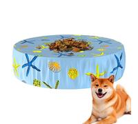 Pet Cat Bathing- Copertura rotonda per piscina per cani, con coulisse, per vasca da bagno per cani | Coperture per piscina all'aperto pieghevoli, copertura rotonda traspirante per piscina, cuffia per