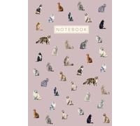 Pet Cat Notebook: Cute Cats Aesthetic Lined Journal for Cat Lovers & Owners | Heather Hardcover