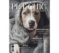 Pet Chic Dog Magazine Style Joke Gag Gift Funny Novelty Journal 120 College Ruled Blank Lined Pages 8.5x11 Notebook: for School, Work, Meetings, Notes, College, and More!