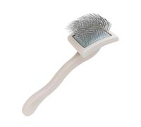Pet Cleaning Grooming Slicker Brush, 7.68x2.32x2.44 inches Slickers Brush Dogs, Small Medium Large Breeds Shedding Comb, Skin Massaging Gentle Tool for Home, Outdoor Shelter