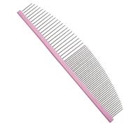 Pet Comb - Crescenț Shaped Aluminum Grooming Tool | Dog Face Grooming Combs | Cat eyē Combs | Anti Static Hair Removal Combb For Dogs Cats, Massaging Styling Comb