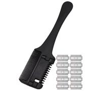 Pet Comb - Dog Cat Grooming Tool for Thick Coats, Portable Hair Cutter Comb for Long, Short Hair, Daily Maintenance | for Curly, Smooth, Straight Coat Types, All