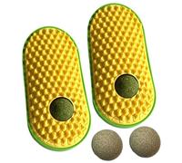 Pet Corner Scratcher Spazzola Massaggio Pettine Per La Noia Gatti Cane Self-Groomers Spazzola Tavolo Gamba Scratcher Per Gatti Giocattolo Gatto