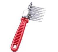 Pet Dematting Comb, Cat Grooming Tool, Ergonomic Dematting Brush, Removes Tangles Effortlessly, Reduces Shedding, All Coat Types, Ideal for Home and Travel, 2.76x2.36x1.18 Inches