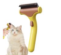 Pet Dematting Comb, Grooming Tool for Dogs Cats, ABS Detangling Mat Remover with Comfortable Grip, Short Long Hair Accessory, Pet Grooming Tool with Sturdy Build, Dematting Tools for Home Use