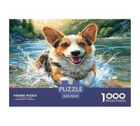 Pet Dog Jigsaw Puzzle,1000 Pezzi Classici, Per Adulti E Bambini Da 14 Anni E Più Giochi Rilassamento E Intelligence Puppy Perfetto Per Appassionati Di Esperti - Regalo Per Amore E Amico 70x50cm/1000pc