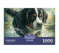 Pet Dog Puzzle Da 1000 Pezzi Compact Box Premium Plus Quality Collezione Speciale Fai Da Te, Intrattenimento Creativo, Divertimento Per Adulti E Bambini Da 12 Anni 52x38cm/1000pcs