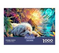 Pet Dog Puzzle Da 1000 Pezzi Perfetto Per Appassionati Di Esperti Sfida Impossibile Intrattenimento Creativo Regalo Per La Famiglia Regalo Per Adulti E Bambini Da 14 Anni E Più 52x38cm/1000pcs