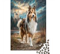Pet Dog Puzzle Sfidare 1000 Puzzle Familiare Educa Decorazione Della Casa Idea Regalo Uomo E Donna 1000pcs (75x50cm)