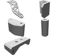 Pet Door Stop with Magnetic Control - Adjustable Cat Entry System for Bedroom