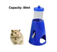 Pet Drinking Waterer 2-in-1 Water Bottle with Base Hut,80ml