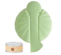 Pet Food Can Lids - Reusable Silicone Safe Toppers Airtight Cat Food Can Lid with Spoon for Feeding Kitten Puppy Small Medium Large Breed Animal Chicken Livestock Easy Storage