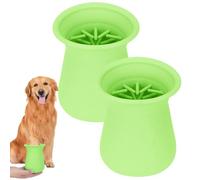 Pet Foot Cleaner, Portable Dog Paw Cleaning Cup, Massage Needle Design Paw Washer, Convenient for Walking, Traveling, Home, Camping, Easy-to-Use Pet Care Accessories