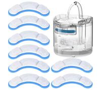 Pet Fountain Filter Replacement - 8 Pieces Odor Absorption Kitten Puppy | Cat Water Fountain Filter Cartridge - Home Apartment House Bedroom Pet Supplies Clean Fresh Water Hygiene