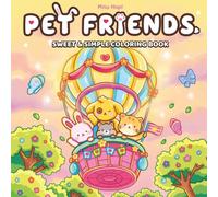 Pet Friends: Sweet & Simple Coloring Book