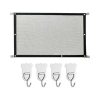Pet Gate - No Drill Portable Folding Safety Fence Guard | Mesh Pet Gate