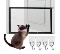 Pet Gate | No Drill Portable Folding Safety Fence Guard | Mesh Pet Gate