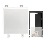 Pet Gate, Retractable Door Barrier, Adjustable Safety Fence, No-Drill Installation, Child and Pet Screen, Indoor Outdoor Use, Ideal for Dogs, Puppies, Cats, Kids, Stairs, Doorways