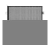 Pet Gate, Safety Barrier, Retractable Fence, No Damage Adjustable Width Quick Setup No Drilling, Mesh, Adjustable Width, White Color, Ideal for Pets Kids Home Use