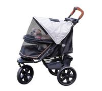 Pet Gear Passeggino per animali domestici AT3 senza cerniera, per gatti/cani, ingresso senza cerniera, facile da piegare con una mano, pneumatici da jogging, fodera rimovibile, portabicchieri +