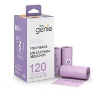 PET GENIE ON THE GO - SACCHETTI PER RIFIUTI CANI - 8 ROTOLI (120 CT) 12/CS NAM