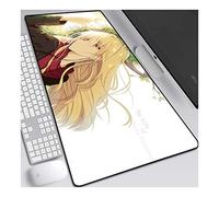 Pet Girl of Sakurasou Tappetino Mouse Gaming 900x 400mm XXL per Mouse e PC, 3mm Mouse Pad Antiscivolo Fondo in Gomma con Bordi Cuciti, C