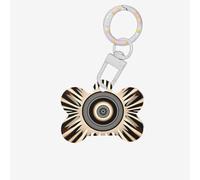 Pet Go Medagliette identificative Energy Vortexes personalizzate per cani e gatti, a forma di osso, in acrilico, bianco, piccole