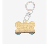 Pet Go Medagliette identificative Enter The Maze of Thinking personalizzate per cani e gatti, a forma di osso, in acrilico, bianco, piccole