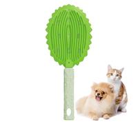 Pet Grooming Brush, Cat Deshedding Brush, Soft Bristles with Massage Points, 8.66x3.54in Portable Gentle Shedding Tool, Durian Shaped Comb for Long Haired Cats