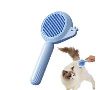 Pet Grooming Brush, Cat Hair Remover Brush, Lightweight Kitten Supplies, Pet Massaging Tool for Removing Tangles, Loose and Dirt, Cofortable Handle to Easy Use