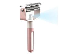 Pet Grooming Brush - Comoda maniglia per cani Cleaning Bathing | Anti Static Bristle Design with Grooming, Coat Care Accessory for Small Medium Large Long Short Hair Pets, 17 x 1 0 cm