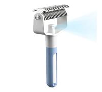 Pet Grooming Brush - Comoda maniglia per cani Cleaning Bathing | Anti Static Bristle Design with Grooming, Coat Care Accessory for Small Medium Large Long Short Hair Pets, 17 x 1 0 cm