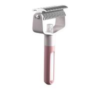 Pet Grooming Brush - Dematting, Stainless Steel, Soft Tips, With Spray, For