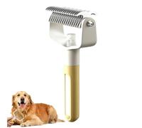 Pet Grooming Brush, Double Sided Detangling Comb, Anti Static Shedding Tool