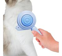 Pet Grooming Brush, Lightweight Cat Hair Remover, 7.09x3.94 inches, Soft Massaging Tool Kittens, Pets, and Dirt Remover, Gentle Shedding Brush for Healthy Care