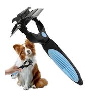 Pet Grooming Brush, Pet Knot Remover for Dogs, Portable Dog Grooming Rakes, Cat Deshedding Tools Comb for Cats, Dogs, Puppy, Pets, Pet Knot Remover for Cats, Dog Grooming Rake for Shedding